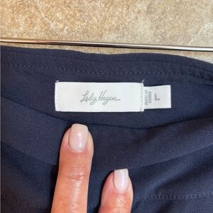 NWOT Lady Hagen Navy Ankle & Cropped Golf Pants, size Large